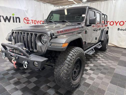 Granite Crystal Metallic Clearcoat 2022 Jeep Gladiator Rubicon