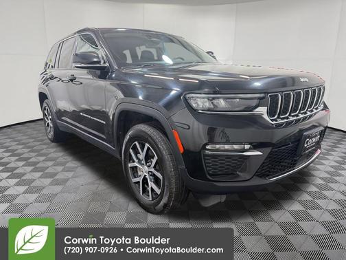 Diamond Black Crystal Pearlcoat 2024 Jeep Grand Cherokee Limited