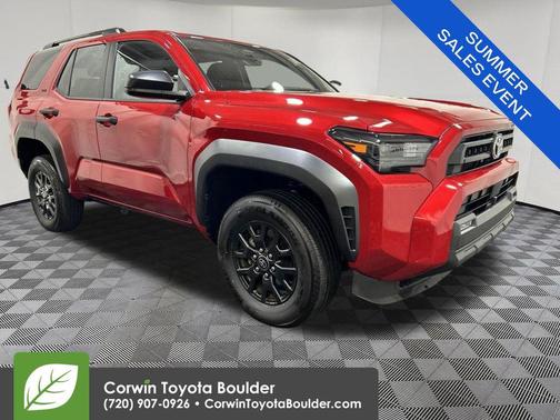 Supersonic Red 2025 Toyota 4Runner SR5
