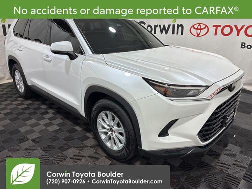 Wind Chill Pearl 2024 Toyota Grand Highlander XLE