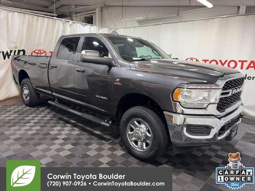Granite Crystal Metallic Clearcoat 2022 RAM 3500 Tradesman Crew Cab 4x4 8' Box