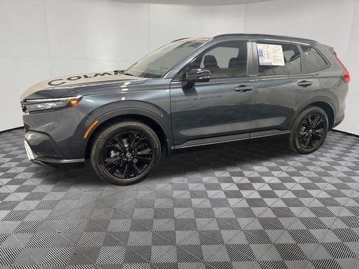 Gray 2026 Honda CR-V Hybrid Sport Touring AWD