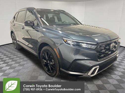 Gray 2026 Honda CR-V Hybrid Sport Touring AWD