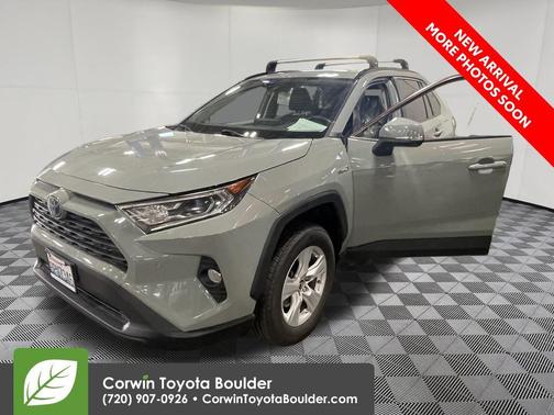 Lunar Rock 2019 Toyota RAV4 Hybrid XLE