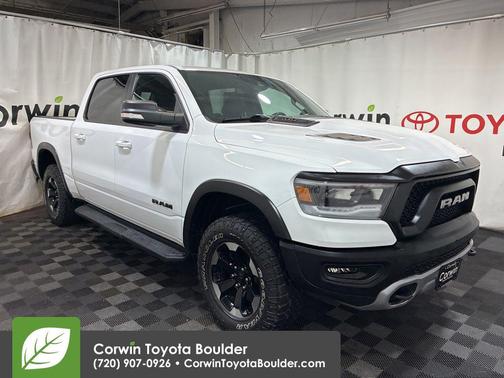 Bright White Clearcoat 2021 RAM 1500 Rebel