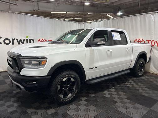 Bright White Clearcoat 2021 RAM 1500 Rebel