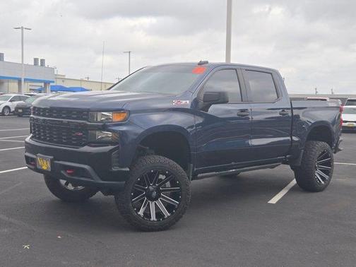 Northsky Blue Metallic 2021 Chevrolet Silverado 1500 Custom Trail Boss