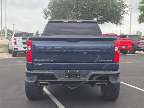 Northsky Blue Metallic 2021 Chevrolet Silverado 1500 Custom Trail Boss