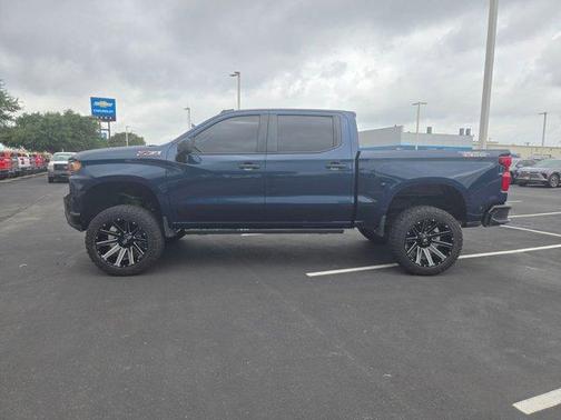 Northsky Blue Metallic 2021 Chevrolet Silverado 1500 Custom Trail Boss