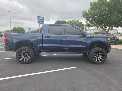 Northsky Blue Metallic 2021 Chevrolet Silverado 1500 Custom Trail Boss