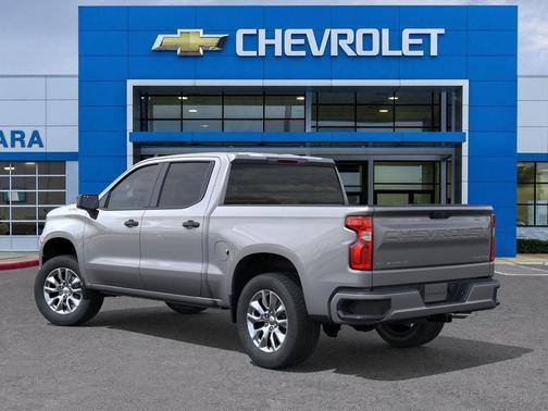 Sterling Gray Metallic 2026 Chevrolet Silverado 1500 Custom