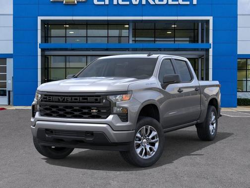 Sterling Gray Metallic 2026 Chevrolet Silverado 1500 Custom