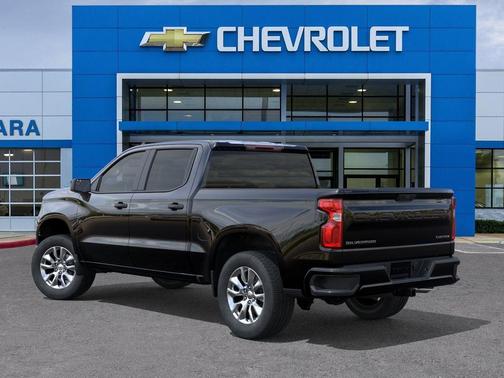 Black 2026 Chevrolet Silverado 1500 Custom
