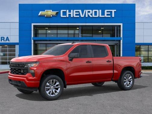 Red 2026 Chevrolet Silverado 1500 Custom