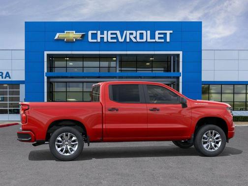 Red 2026 Chevrolet Silverado 1500 Custom