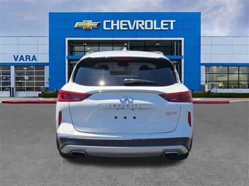 Lunar White 2020 INFINITI QX50 Luxe