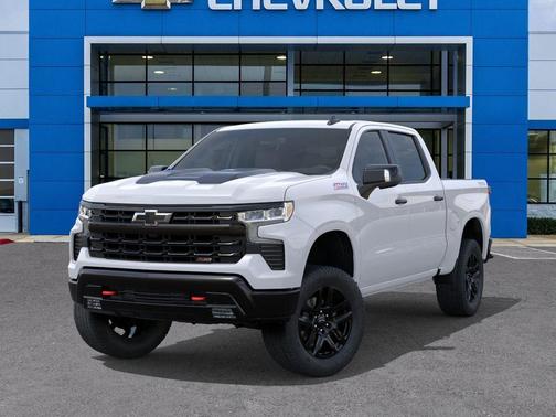 Summit White 2026 Chevrolet Silverado 1500 LT Trail Boss
