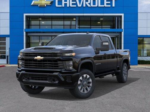 Black 2026 Chevrolet Silverado 2500 Custom
