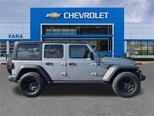 Billet Silver Metallic Clearcoat 2020 Jeep Wrangler Unlimited Sport