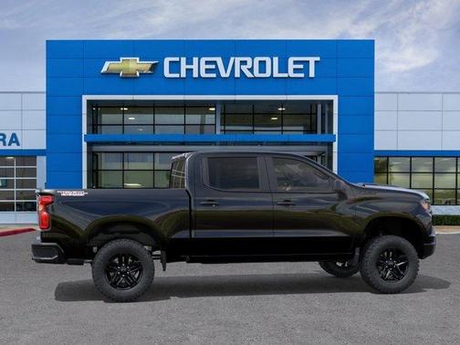 Black 2026 Chevrolet Silverado 1500 Custom Trail Boss
