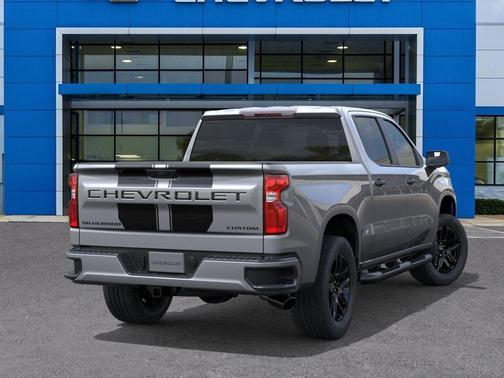 Sterling Gray Metallic 2026 Chevrolet Silverado 1500 Custom