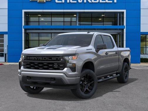 Sterling Gray Metallic 2026 Chevrolet Silverado 1500 Custom