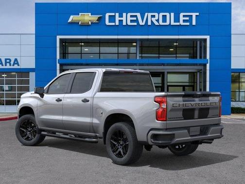 Sterling Gray Metallic 2026 Chevrolet Silverado 1500 Custom