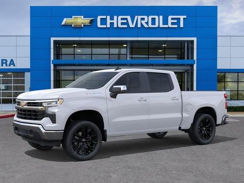 Summit White 2026 Chevrolet Silverado 1500 LT