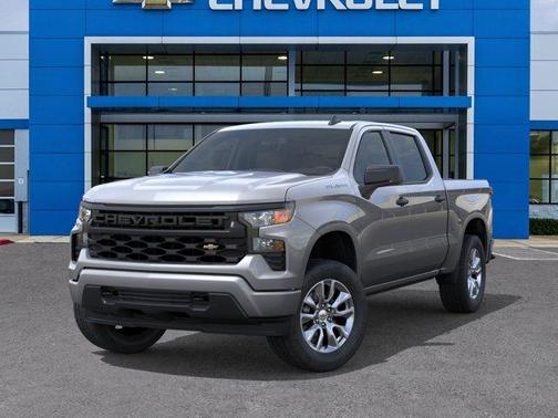 Sterling Gray Metallic 2026 Chevrolet Silverado 1500 Custom