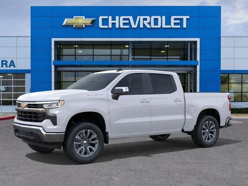 Summit White 2026 Chevrolet Silverado 1500 LT