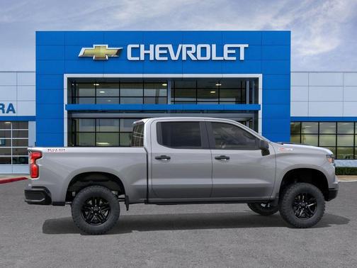 Sterling Gray Metallic 2026 Chevrolet Silverado 1500 Custom Trail Boss