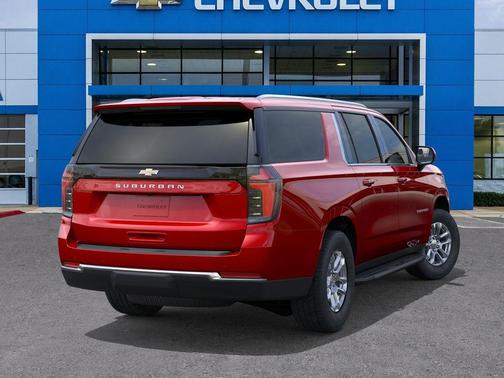 Radiant Red 2026 Chevrolet Suburban LS
