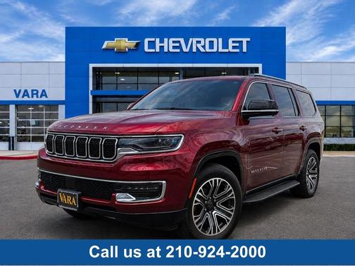 Velvet Red Pearlcoat 2024 Jeep Wagoneer Base