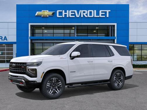 Summit White 2026 Chevrolet Tahoe Z71