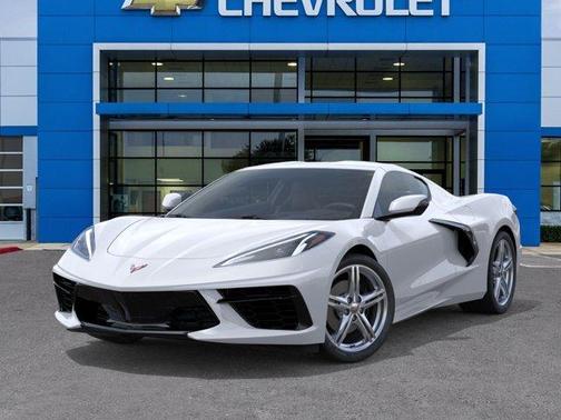 Arctic White 2026 Chevrolet Corvette 1LT