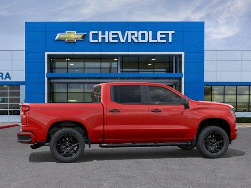 Red 2026 Chevrolet Silverado 1500 Custom