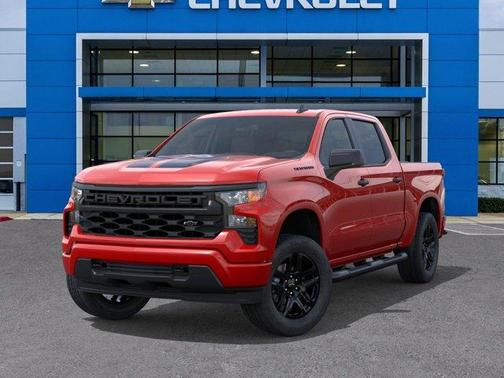 Red 2026 Chevrolet Silverado 1500 Custom