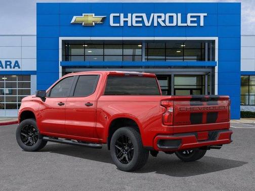 Red 2026 Chevrolet Silverado 1500 Custom