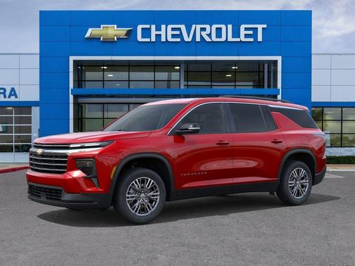 Radiant Red 2026 Chevrolet Traverse LT