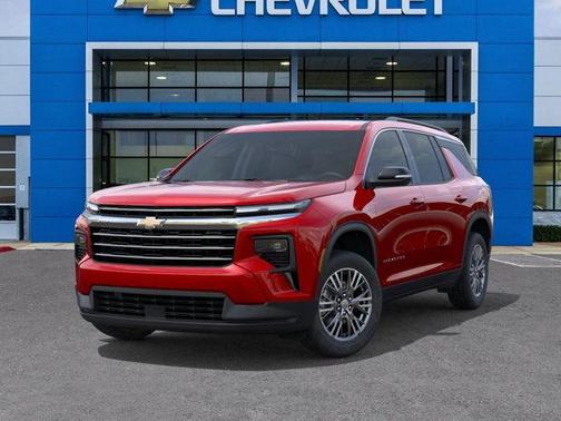 Radiant Red 2026 Chevrolet Traverse LT