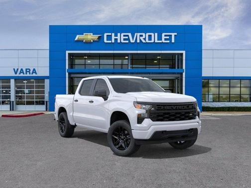 Summit White 2026 Chevrolet Silverado 1500 Custom