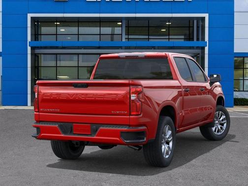 Red 2026 Chevrolet Silverado 1500 Custom