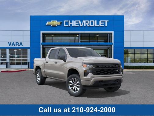 White Sand 2026 Chevrolet Silverado 1500 Custom