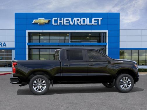 Black 2026 Chevrolet Silverado 1500 Custom