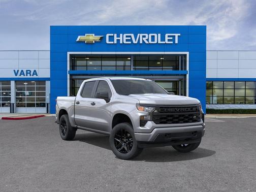 Sterling Gray Metallic 2026 Chevrolet Silverado 1500 Custom