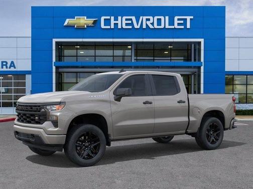 White Sand 2026 Chevrolet Silverado 1500 Custom