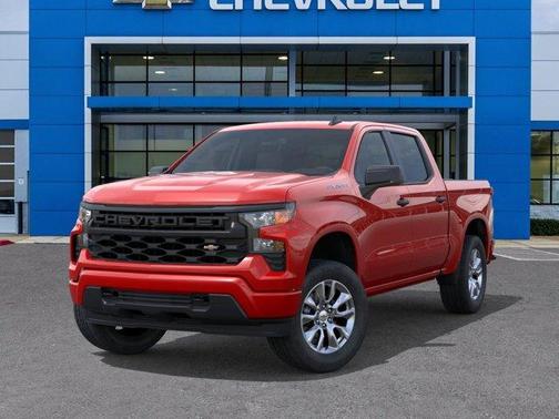Red 2026 Chevrolet Silverado 1500 Custom