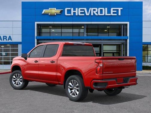 Red 2026 Chevrolet Silverado 1500 Custom