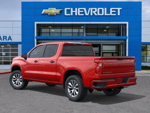Red 2026 Chevrolet Silverado 1500 Custom