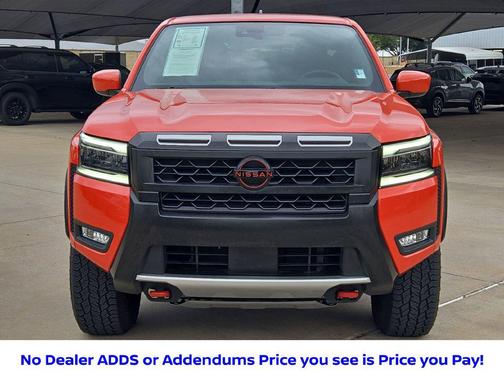 Afterburn Orange 2025 Nissan Frontier PRO-4X